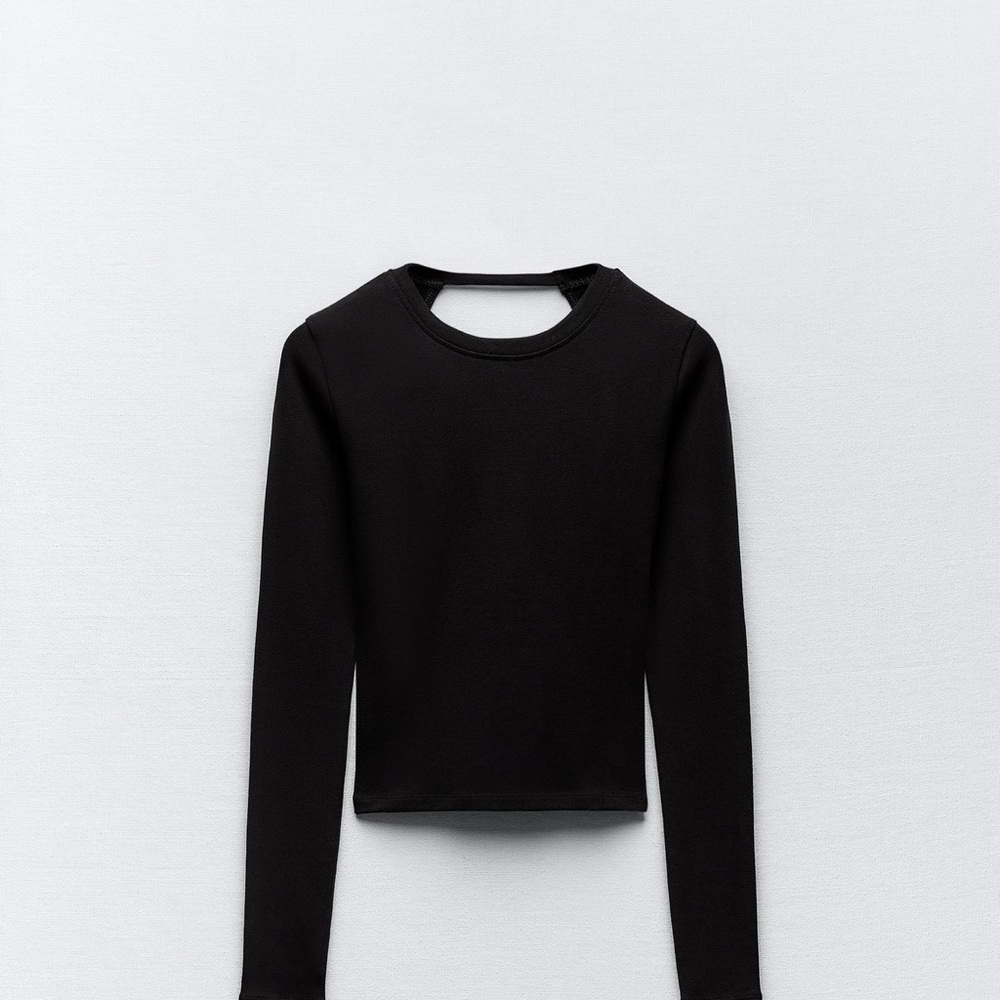 Zara Open Back Top